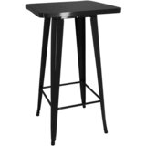 MID.YOU Barska Miza Vantaggio High T, Črna | Shoptok.si