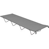 Krevet za kampiranje 180 x 60 x 19 cm od tkanine i čelika sivi | shoptok.hr