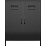 Støraa Črna kovinska omarica 40x102x80 cm Mission District – | Shoptok.si