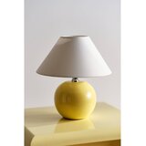 Jotex Rumena/kremno bela keramična namizna svetilka (višina 29 cm) Karamell – | Shoptok.si