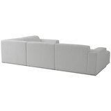 Scandic Bijela kutna garnitura od bouclé tkanine (u obliku slova "U") Roxy – | shoptok.hr