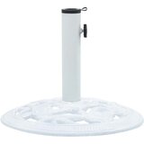  Stalak za suncobran bijeli 9 kg 40 cm od lijevanog željeza | Eponuda.com