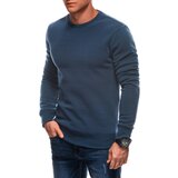 Edoti Men's uniform BASIC round neck sweatshirt - navy blue | shoptok.hr