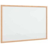 vidaXL Magnetna bijela ploča s okvirom od punog borovine 60x40 cm | shoptok.hr