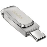 Sandisk USB Flash Drive Ultra Dual Drive Luxe 128GB Type-C Cene