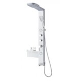 PANEL SANOTECHNIK panel za masažo in tuširanje Ibiza DG9040 srebrna | Shoptok.si