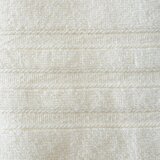 Catherine Lansfield Kremno bele frotirne bombažne brisače v kompletu 2 ks 90x140 cm Zero Twist – | Shoptok.si