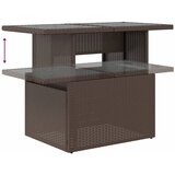  5-dijelni set vrtnih sofa s jastucima poliratan smeđi | shoptok.hr
