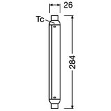  LED cev LINE S15s/7W/230V 2700K - Osram | Eponuda.com