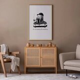  Plakat - I\'m Not Smoking. I\'m Breathing 60x90 Zlatni okvir | shoptok.hr