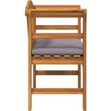  Klupa s jastukom Prirodni uljni završetak 68 5 x 46 x 82 5 cm | shoptok.hr
