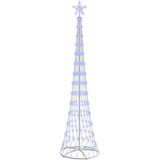  LED božićno drvce s 290 LED svjetlima Plava 250 cm Metal | shoptok.hr