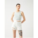 Koton Crop Ribbed Undershirt Basic Halter Neck | Shoptok.si
