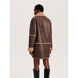 Reserved Ladies` coat - rjava | Shoptok.si