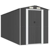  Vrtno spremište antracit 192 x 523 x 223 cm pocinčani čelik | shoptok.hr
