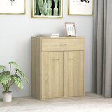 vidaXL Komoda boja hrasta sonome 60 x 30 x 75 cm od konstruiranog drva Cijene
