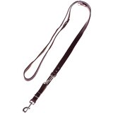 Heim povodec z zakovicami, rjav - 240 cm dolg, 20 mm širok Cene
