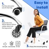 WEWILL univerzalna kolesa za pisarniški stol - 10 × 22 mm | Shoptok.si