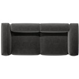 Cosmopolitan Design Temno siva sedežna garnitura 264 cm Bergano – | Shoptok.si