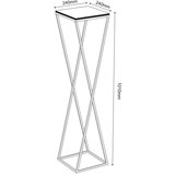  Stalak za cveće 100x24 cm, crne boje | Eponuda.com
