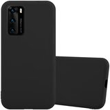 Cadorabo Ohišje, združljiv s Huawei v Candy Black - Zaščitni pokrov, narejen iz fleksibilnega silikona TPU, (20579485) | Shoptok.si