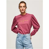 Pepe Jeans Dark pink Womens Sweatshirt Laetitia - Women