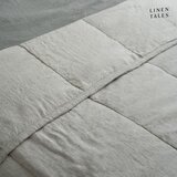 Linen Tales Laneno prešito pregrinjalo v naravni barvi 140x220 cm Melange – | Shoptok.si