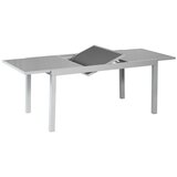 Gardenson Raztegljiva Vrtna Miza Ambia, Steklo, Aluminij, 160-220x90 | Shoptok.si