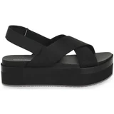 Calvin Klein Jeans Sandali & Odprti čevlji 0GT FLATFORM SANDAL Črna