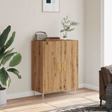 vidaXL Komoda artisan hrast 69,5x34x90 cm inženirski les Cene