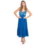 Isla Bonita By Sigris Dolge obleke Dolga Midi Obleka Modra cene