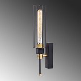 Opviq lights Črna/v zlati barvi stenska svetilka ø 8 cm Fellini – | Shoptok.si