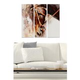 Wallity MDF1591536 multicolor decorative mdf painting (3 pieces) | ePonuda.com