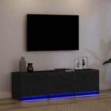 TV ormar Crni hrast 140 x 34 x 40 cm Konstruirano drvo - Crni hrast 140 cm | shoptok.hr