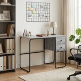  Stol s pohranom Siva Sonoma 100 x 50 x 75 cm - Siva Sonoma Cijene