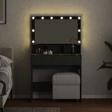 Toaletni stol Crni hrast 80 x 41 x 134,5 cm Konstruirano drvo | shoptok.hr