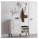 Hanah home cipelarnik sa čivilukom bred carrara marble