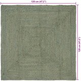  Tepisi za područja Pravokutni Maslinastozelena 120 x 120 cm | Eponuda.com