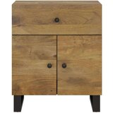  Nočna omarica 50x33x60 cm trden mangov les in inženirski les, (20733397) | Shoptok.si