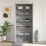  Ormar za cipele Siva 80 x 35.5 x 180 cm Konstruirano drvo | Eponuda.ba