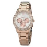 Freelook belle multifunction roze zlatni sportsko elegantni ručni ženski sat sa roze zlatnim metalnim kaišem ( fl.1.10069.3 )