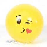 Magic Toys Rumena emoji gumijasta žoga premera 23cm | Shoptok.si