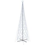 vidaXL Stožasto božićno drvce hladno bijelo 3000 LED žarulja 230x800cm | shoptok.hr