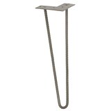 Wagner System Noga za pohištvo (Višina: 40 cm, Jeklo, Srebrne barve) Cene