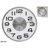  ZIDNI SAT DARIO 30CM SREBRNI Cijene