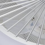  Brilagi - LED prigušiva svetiljka sa ventilatorom RONDA LED/48W/230V srebrna+daljinski upravljač | Eponuda.com