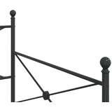  Dnevni krevet bez madraca crni 107x203 cm čelik | Eponuda.com