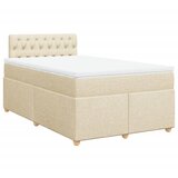  Krevet box spring s madracem krem 120 x 190 cm od tkanine | shoptok.hr