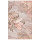 Mila Home bež pralna preproga 80x150 cm dusty leaves – Cene
