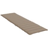  Jastuk za ležaljku smeđesivi 200 x 70 x 3 cm od tkanine Oxford | shoptok.hr